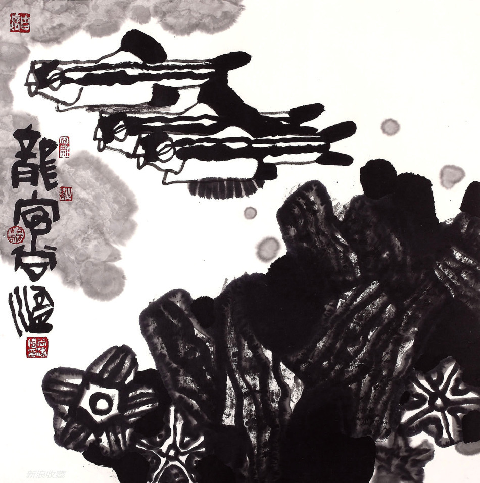 龙宫 68x68cm
